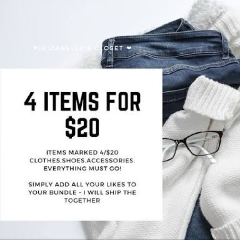 MEGA CLEARANCE! Price drops included. everything must go!